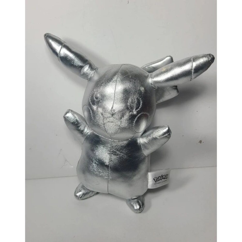 Pokemon Silver Pikachu 2021 Plush Stuffie